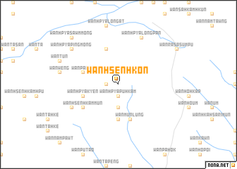 map of Wān Hsenhkön