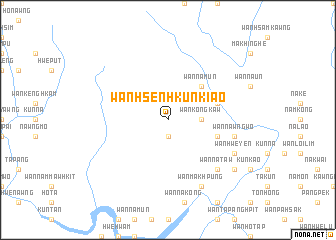 map of Wān Hsenhkünkiao