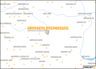 map of Wān Hsenlōngpawsung