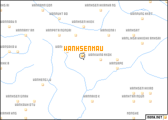 map of Wān Hsenmau