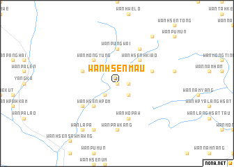 map of Wān Hsenmau