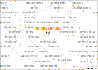 map of Wān Hsenmöng