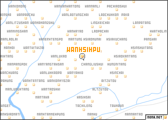 map of Wān Hsi-hpu