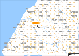 map of Wan-hsing