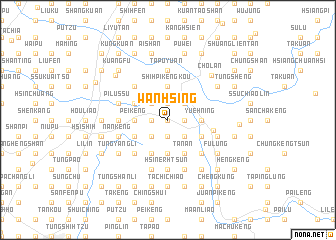 map of Wan-hsing