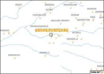 map of Wān Hsinkangkaw