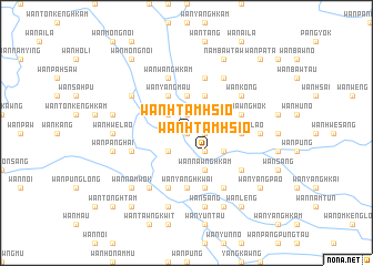 map of Wān Htamhsio