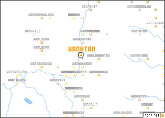 map of Wān Htam