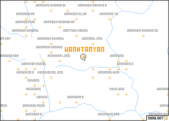 map of Wān Htan-yan