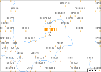 map of Wān Hti