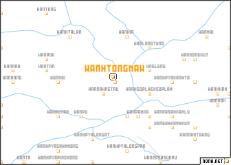 map of Wān Htōngmaw