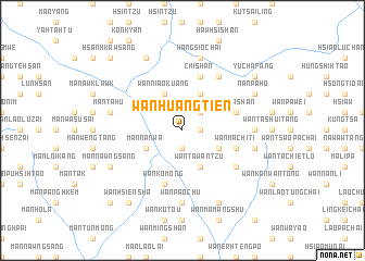 map of Wān Huangtien