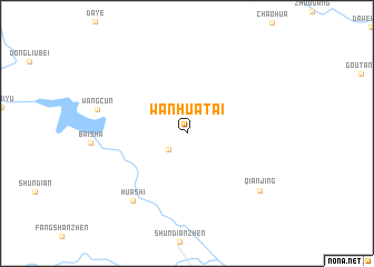 map of Wanhuatai