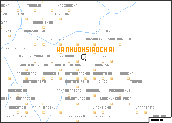 map of Wān Huo-hsiao-chai