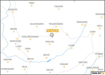 map of Wanhu