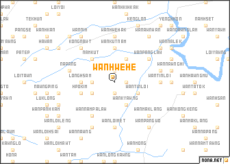 map of Wān Hwè-hè