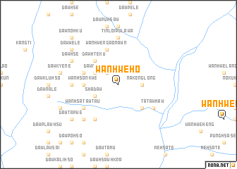 map of Wān Hwè-ho