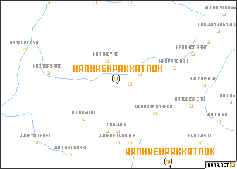 map of Wān Hwè-hpakkat-nòk