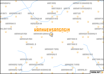map of Wān Hwè-hsangngim