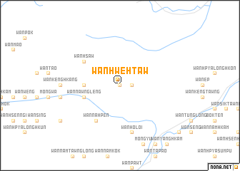 map of Wān Hwè-htaw