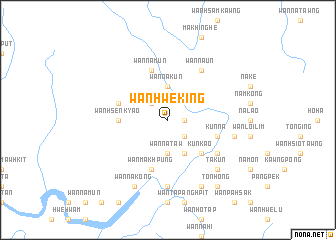 map of Wān Hwè-king