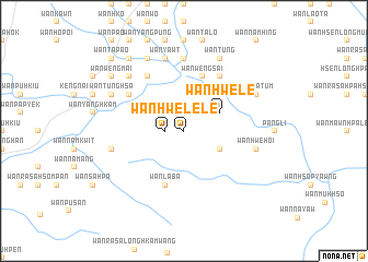 map of Wān Hwè-lē