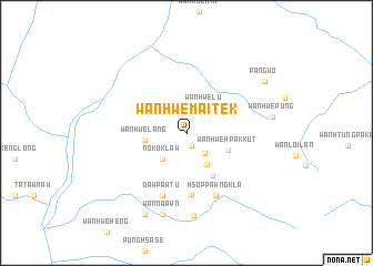 map of Wān Hwè-mai-tek