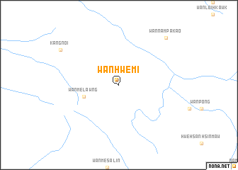 map of Wān Hwè-mi