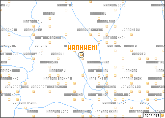 map of Wān Hwè-mi