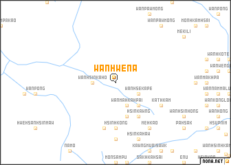 map of Wān Hwè-nā