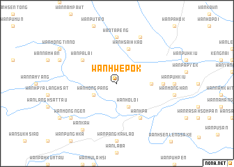 map of Wān Hwè-pōk