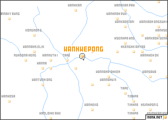 map of Wān Hwè-pong