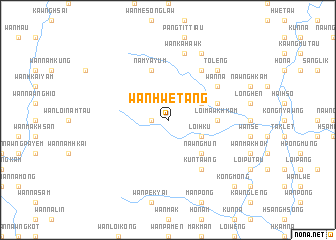 map of Wān Hwè-tang