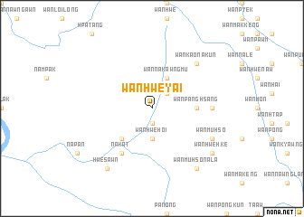 map of Wān Hwè-yai