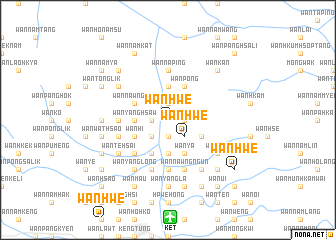 map of Wān Hwè