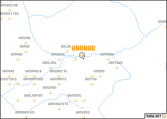 map of Wān Hwè