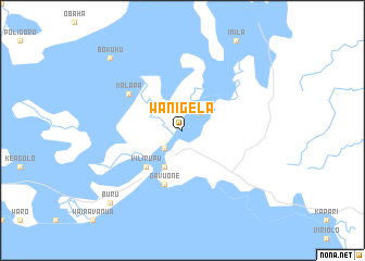 map of Wanigela