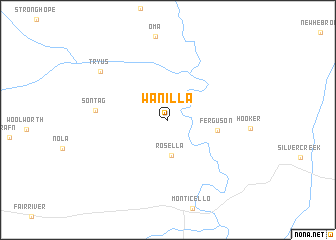 map of Wanilla