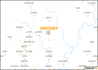 map of Wanishem