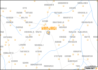 map of Wanjagi