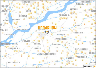 map of Wanjowāli