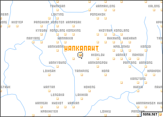 map of Wān Kan Awt