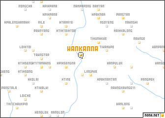 map of Wān Kanna