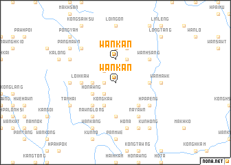 map of Wān Kan