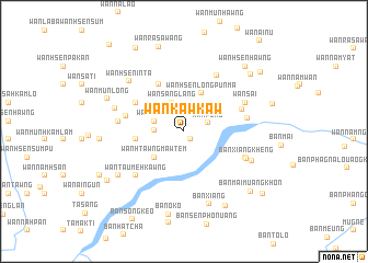 map of Wān Kawkāw