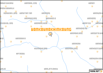 map of Wān Kaw Makhinkawng