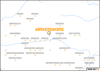 map of Wān Kēnghkang