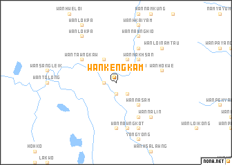 map of Wan Kengkam