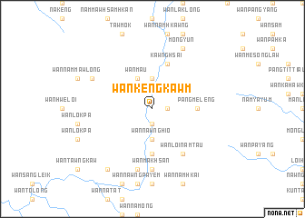 map of Wān Kengkawm