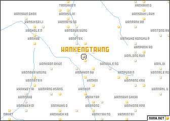 map of Wān Keng Tawng